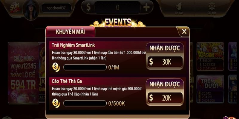 Khuyến Mãi Sunwin - Tổng Hợp Ưu Đãi Cực Hot Tại Sân Chơi 3 khuyen-mai-sunwin-2
